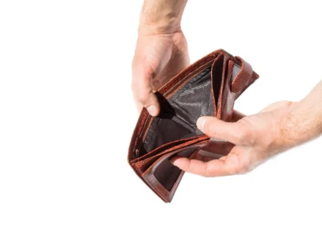 empty wallet